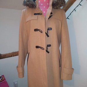 Tommy Hilfiger Women's Hooded Duffle Coat size 8